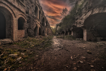 Tarakanovsky Fort Dubensky Fort, New Dubenskaya Fortress is an architectural monument of the 19...