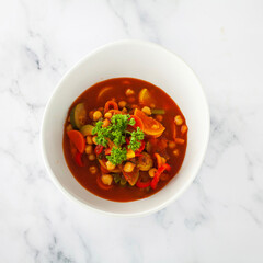 red lentil soup