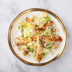 salad with chicken