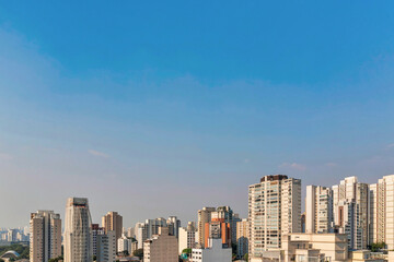 Fototapeta na wymiar Foto aérea da cidade de São Paulo