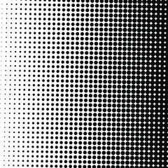 Black halftone background. Black polka dot. Halftone pattern. Modern Halftone Background, backdrop, texture, pattern. Vector illustration. Halftone Backdrop.	