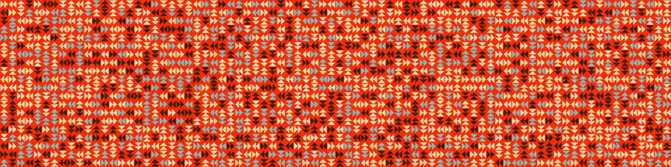 Abstract Geometric Pattern generative computational art illustration