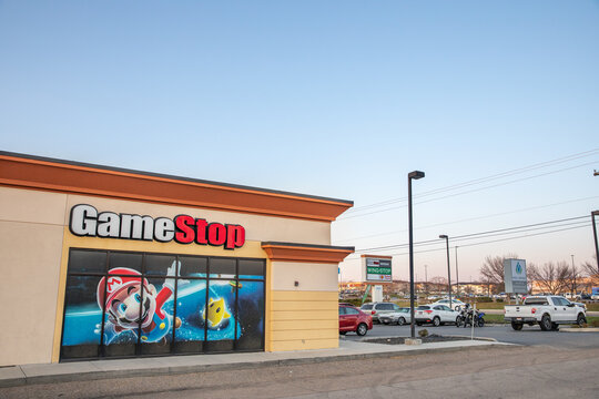 Game stop stock shot up
