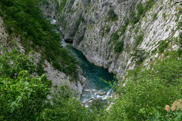 river in canyon