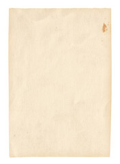 Texture old paper with traces of scuffs and stains