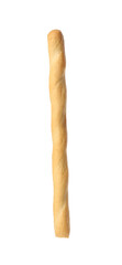 Fresh delicious grissini stick isolated on white
