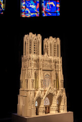 Maquette de la cathédrale de Reims