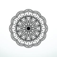  Luxury ornamental premium mandala design vector