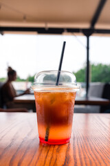 coffee spritz, a new cold cocktail replacing coffee with an aperol