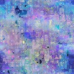 Seamless iridescent rainbow light pattern for print. High quality illustration. Swirly mix of pastel colors resembling holographic foil. Fantasy spectrum mermaid fantastical pattern for print.