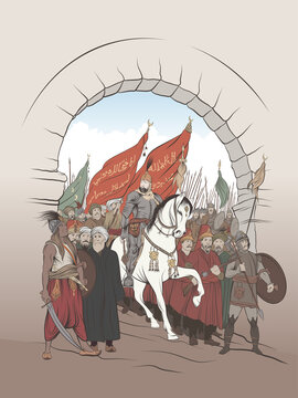 Fatih Sultan Mehmet Entrance To Istanbul