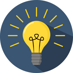 light bulb vector