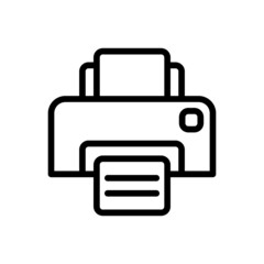 Printer Icon Vector