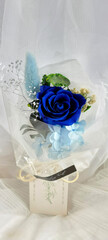 Fototapeta premium Blue flower bouquet
