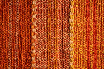 orange, red and yellow tapestry fabric texture background wallpaper