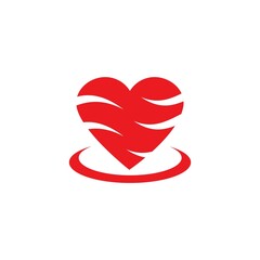 Heart Logo Template vector