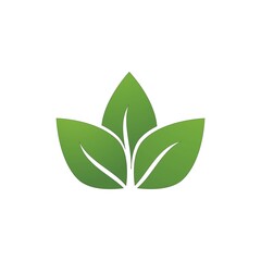Green leaf logo