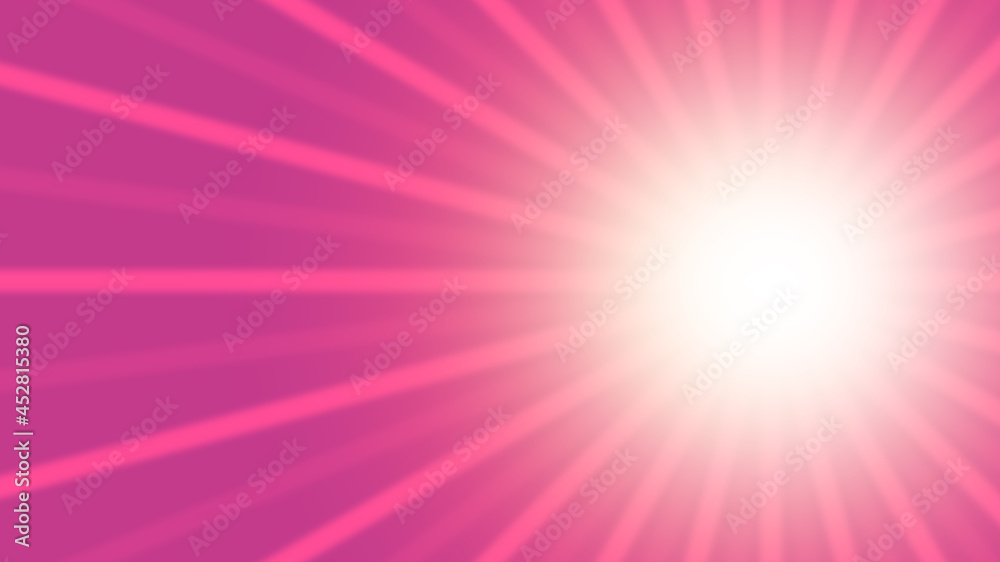 Poster abstract pink background. background with bright glow. pink simple pattern. texture with flash of li