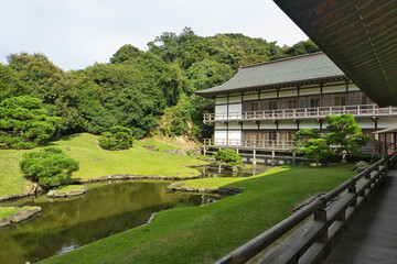 Fototapeta premium 建長寺 庭園