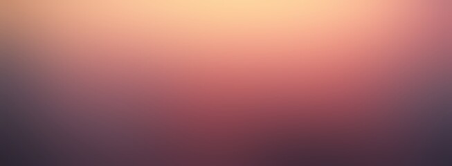 Dawn sky pink purple halftone color blur background. Abstract soft plain empty banner.