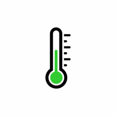 thermometer icon vector sign symbol