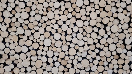 Unique wooden decorations