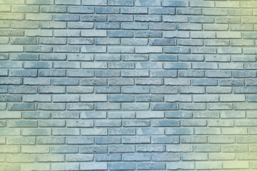 Background of a row of walls made of bricks.