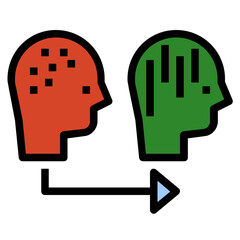 behavior line icon