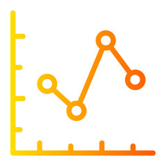 analytics gradient icon