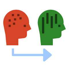 behavior flat icon