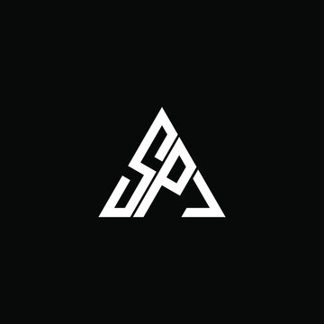 SPJ letter logo creative design. SPJ unique design