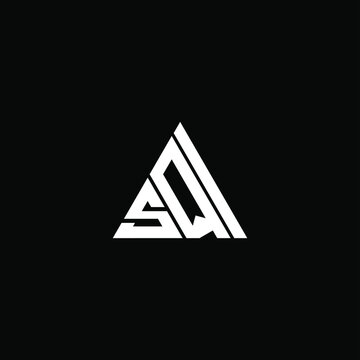 SQI letter logo creative design. SQI unique design

