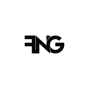 fng initial letter monogram logo design