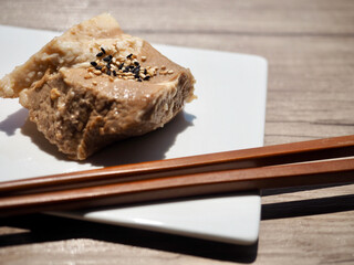 한국음식 돼지고기 김치 보쌈 