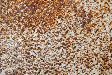 Grunge Diamond old steel wall background.