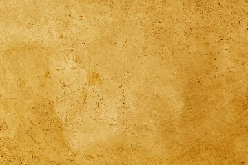 Gold grunge metal texture background
