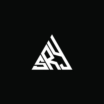SRY letter logo creative design. SRY unique design
