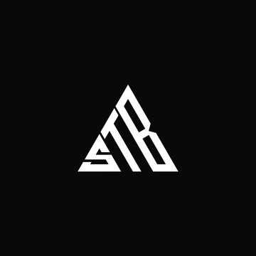 STB letter logo creative design. STB unique design
