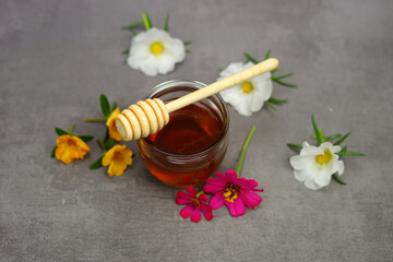 Obraz na płótnie Canvas Honey from bees. 