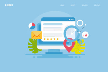 Website audit, seo analytics, data, information and key metrics monitoring, generating website seo audit report, sending with email, business intelligence communication technology, web banner.