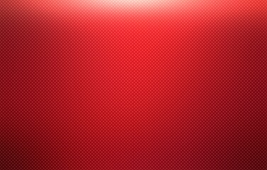 Red smooth background covered dots mosaic simple pattern. Elegant style.