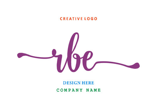 RBE lettering logo is simple, easy to understand and authoritative