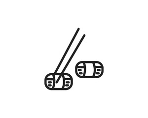Meals beverage icon line style vector illustration
