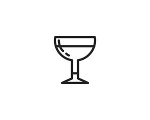 Meals beverage ice coffee tea icon line style vector illustration