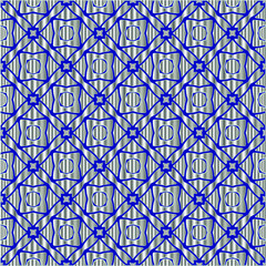 metal pattern on a blue background. 