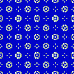 metal pattern on a blue background. 
