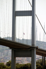 The Bosphorus Bridge in Istanbul
