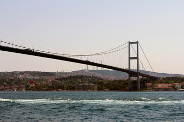 The Bosphorus Bridge in Istanbul
