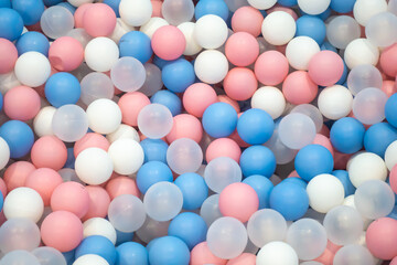 The bubble pool in the children's playground