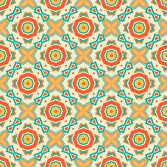 Modern seamless ornament. Abstract pattern shape design ready for print
